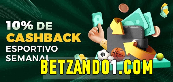 10% de bônus de cashback na betzando 